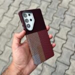 LUXO Life Carbon Fiber Texture Matte Bumper Samsung Case - Image 3