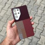 LUXO Life Carbon Fiber Texture Matte Bumper Samsung Case