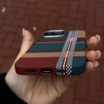 LUXO Life Carbon Fiber Texture Matte Bumper iPhone Case - Image 2