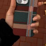 LUXO Life Carbon Fiber Texture Matte Bumper iPhone Case - Image 3