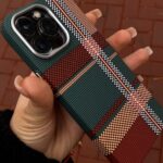LUXO Life Carbon Fiber Texture Matte Bumper iPhone Case - Image 4