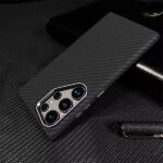 LUXO Life Carbon Fiber Texture Matte Bumper Samsung Case - Image 5
