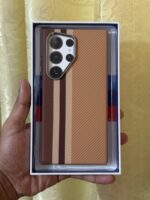 LUXO Life Carbon Fiber Texture Matte Bumper Samsung Case - Image 2