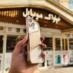 Wooden Aluminum Metal Cell Frameless Bumper Armor Shockproof Protective Back Cover - Image 4