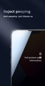 Joyroom Anti-Spy Privacy Glass Protector for iphone - Image 4
