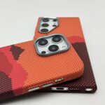 LUXO Life Carbon Fiber Texture Matte Bumper Samsung Case - Image 4