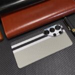 LUXO Life Carbon Fiber Texture Matte Bumper Samsung Case - Image 3