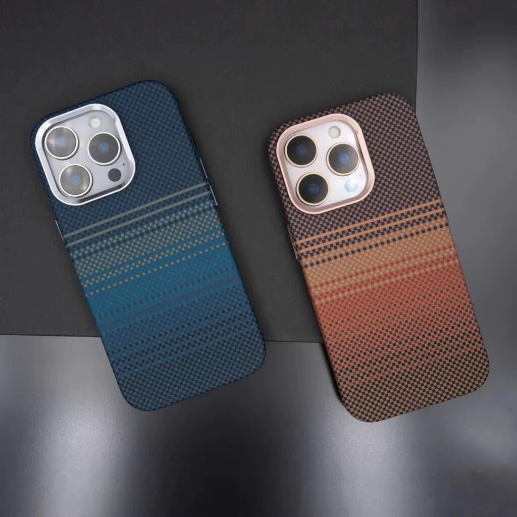 LUXO Life Carbon Fiber Texture Matte Bumper Samsung Case