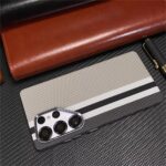 LUXO Life Carbon Fiber Texture Matte Bumper Samsung Case - Image 4