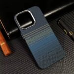 LUXO Life Carbon Fiber Texture Matte Bumper iPhone Case - Image 3