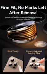 Joyroom  Camera Lens Protective Glass Film For iPhone 16 pro / 16 pro max - Image 5