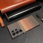 LUXO Life Carbon Fiber Texture Matte Bumper Samsung Case - Image 4