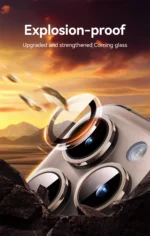 Joyroom  Camera Lens Protective Glass Film For iPhone 16 pro / 16 pro max - Image 8