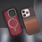 LUXO Life Carbon Fiber Texture Matte Bumper iPhone Case - Image 2