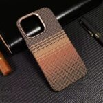 LUXO Life Carbon Fiber Texture Matte Bumper iPhone Case - Image 3