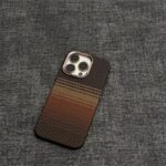 LUXO Life Carbon Fiber Texture Matte Bumper iPhone Case