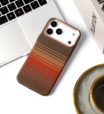 LUXO Life Carbon Fiber Texture Matte Bumper iPhone Case