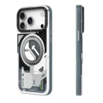 Youngkit Cyberpunk 360° Spin Magnetic Stand Case Apple iPhone 17 Pro Max / Apple iPhone 17 Pro - Image 6
