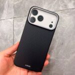 iPhone 17 Pro Max / iPhone 17 Pro X-Level Nano Fiber 600D Coll Carbon Fiber Texture 0.6mm Slim Case - Image 2